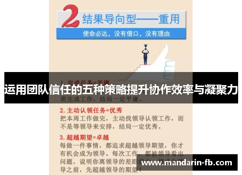 运用团队信任的五种策略提升协作效率与凝聚力