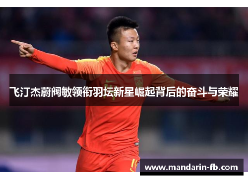 飞汀杰蔚阀敏领衔羽坛新星崛起背后的奋斗与荣耀