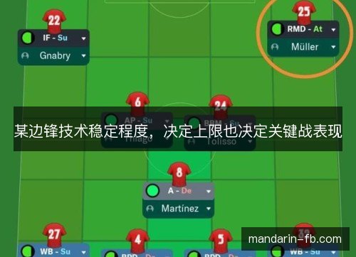 某边锋技术稳定程度,决定上限也决定关键战表现 某边锋技术稳定程度,决定上限也决定关键战表现